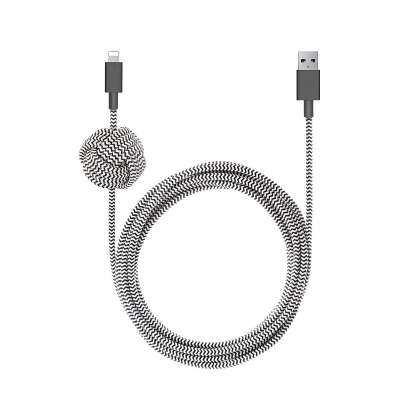 Knot Design Adjustable Knot Anchor Charger USB Charging Cable with Weighted Knot for iPhone/iPad