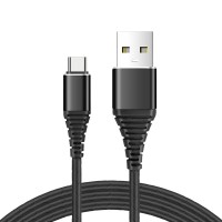 Long Tail Data Line Aluminum Shell 2.1A Fast Charging Type C USB Data Charging Cable for Iphone Android